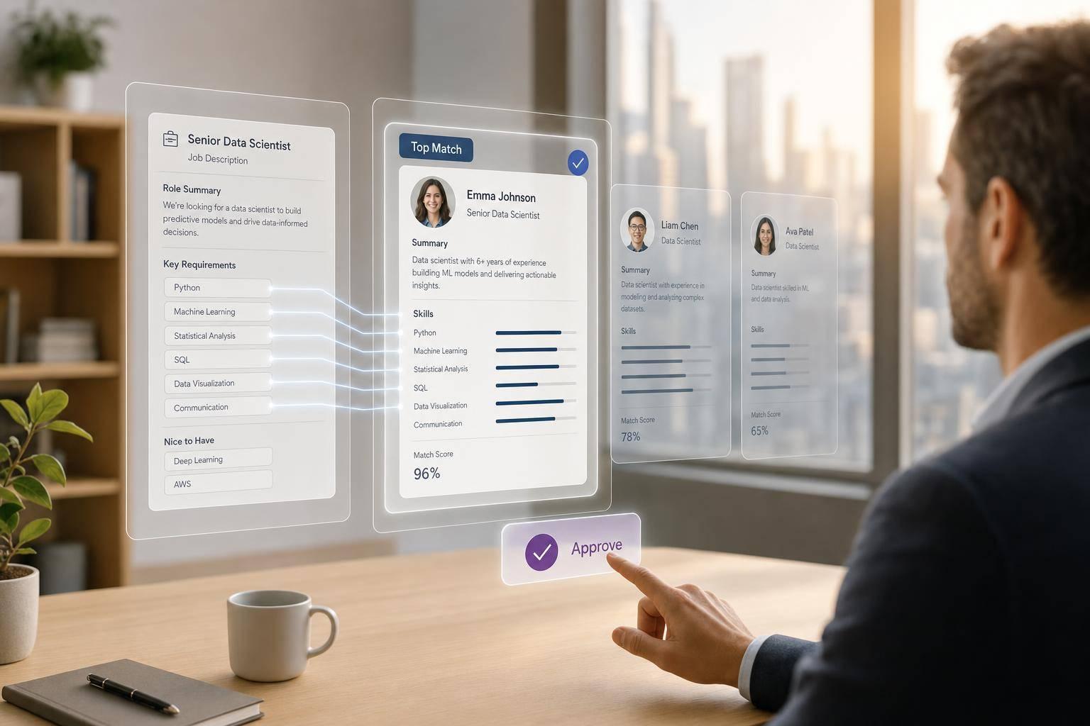 How AI Improves Candidate Matching Accuracy